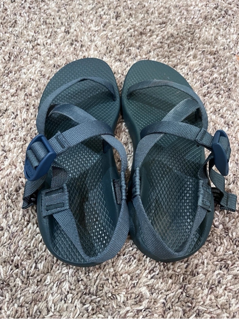 Chaco Z/1 Classic Sandals Women 8 Pine Green Strappy Outdoor Hiking Sporty - Picture 3 of 7